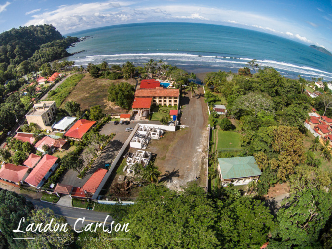 Aerial Video of Oceanfront Property